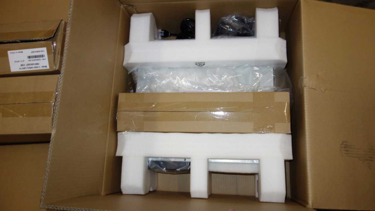 1 PALLET OF ASSORTED EATON 9130 UPS PARTS, CABLES - INDUSTRIAL ROBOTS