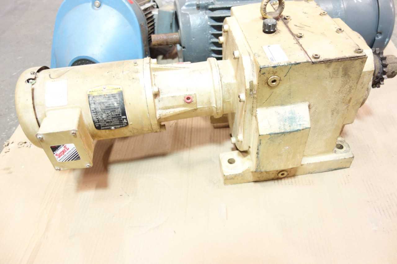 LOT OF 3 ASSORTED AC ELECTRIC MOTORS- DODGE, SEW EURODRIVE, BALDOR - ELECTRIC MOTORS