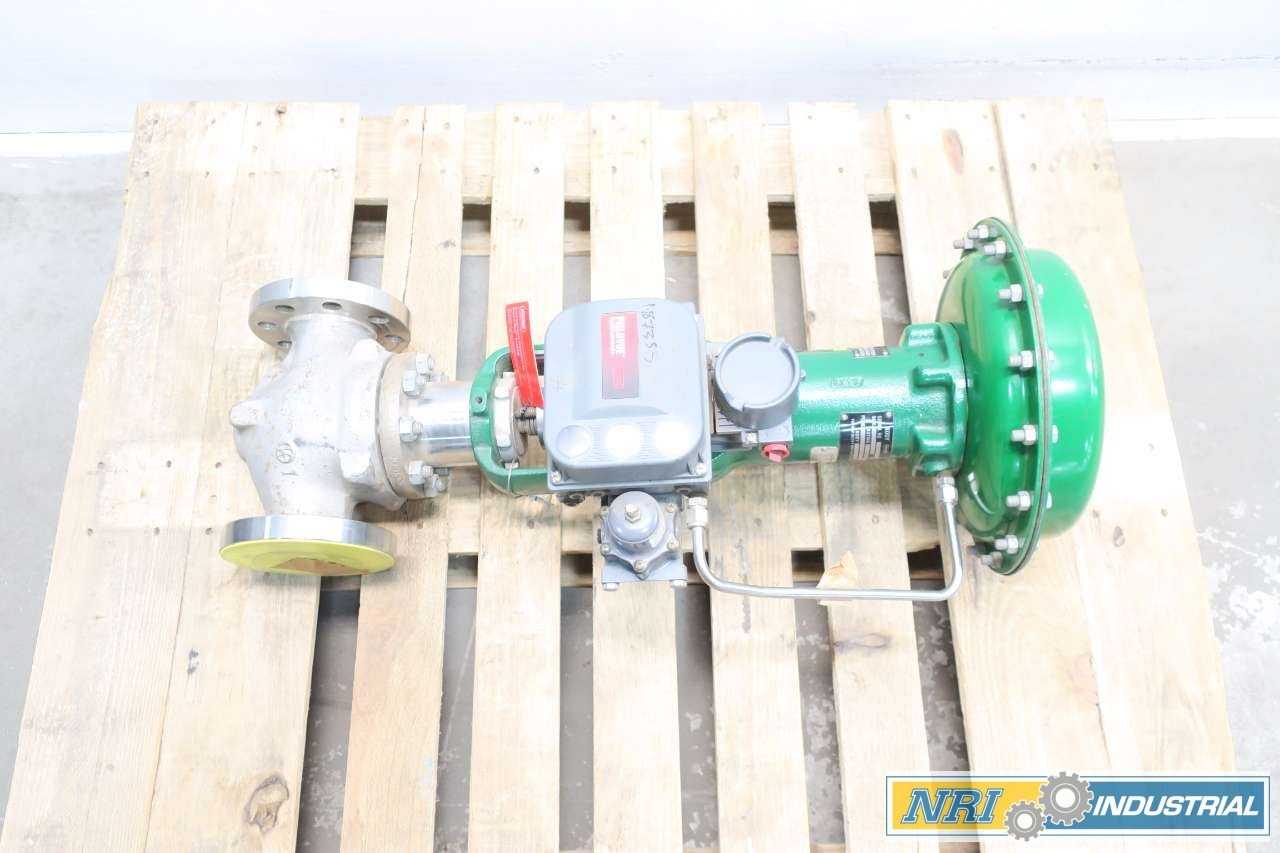 NEW FISHER ET 2 IN 667 DCV6010 STAINLESS CONTROL VALVE - CONTROL VALVE