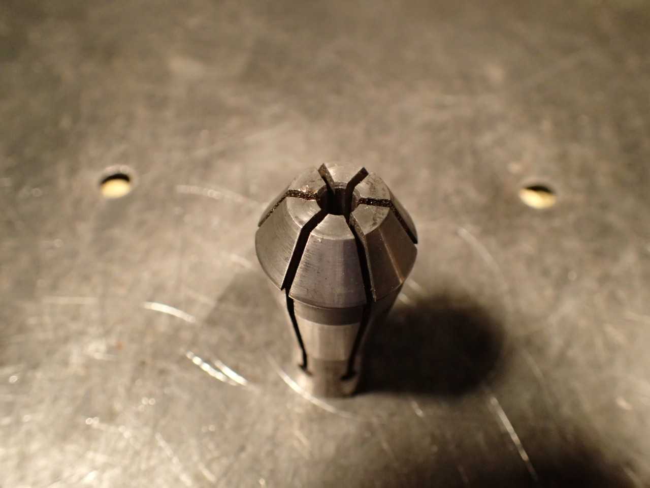 Super-Flex A-Series Collet: 3/16" Round, Cincinnati Monoset 1-CH - HOLEMAKING TOOLS