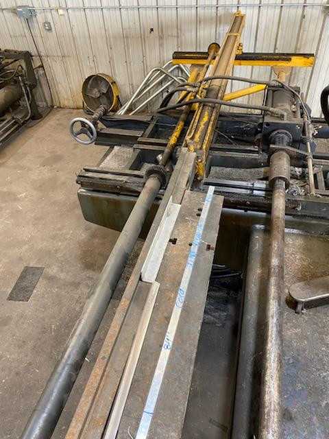 Wallace Coast 8HRD Tube Bender, Pipe Bender, Mandrel Bender, Loading $1500 - ROLL FORMERS