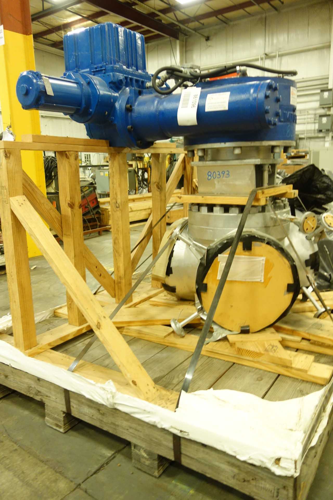 VELAN 12 IN SWITCH VALVE WITH LIMITORQUE ACTUATOR - VALVES