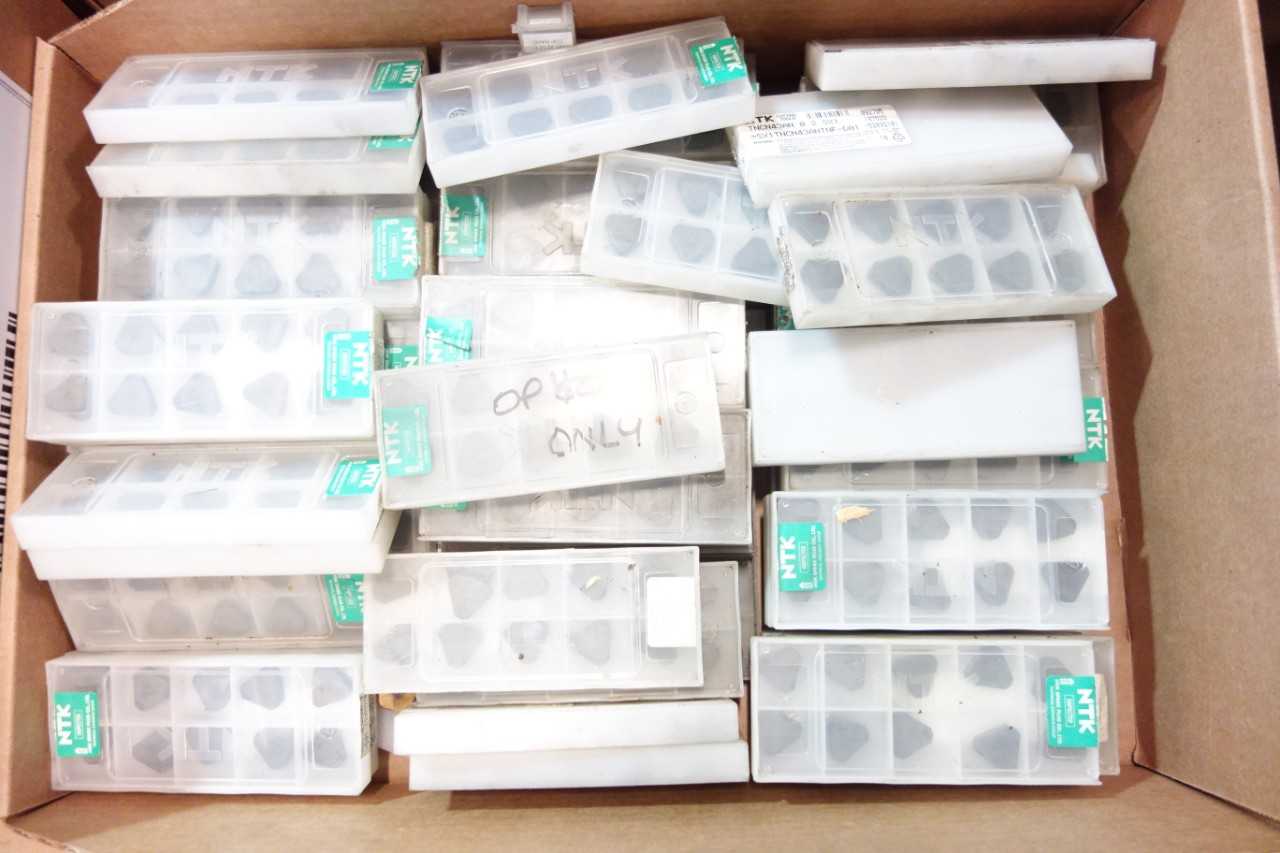 1 LOT OF CARBIDE INSERTS-NTK - ELECTRIC POWER TOOLS