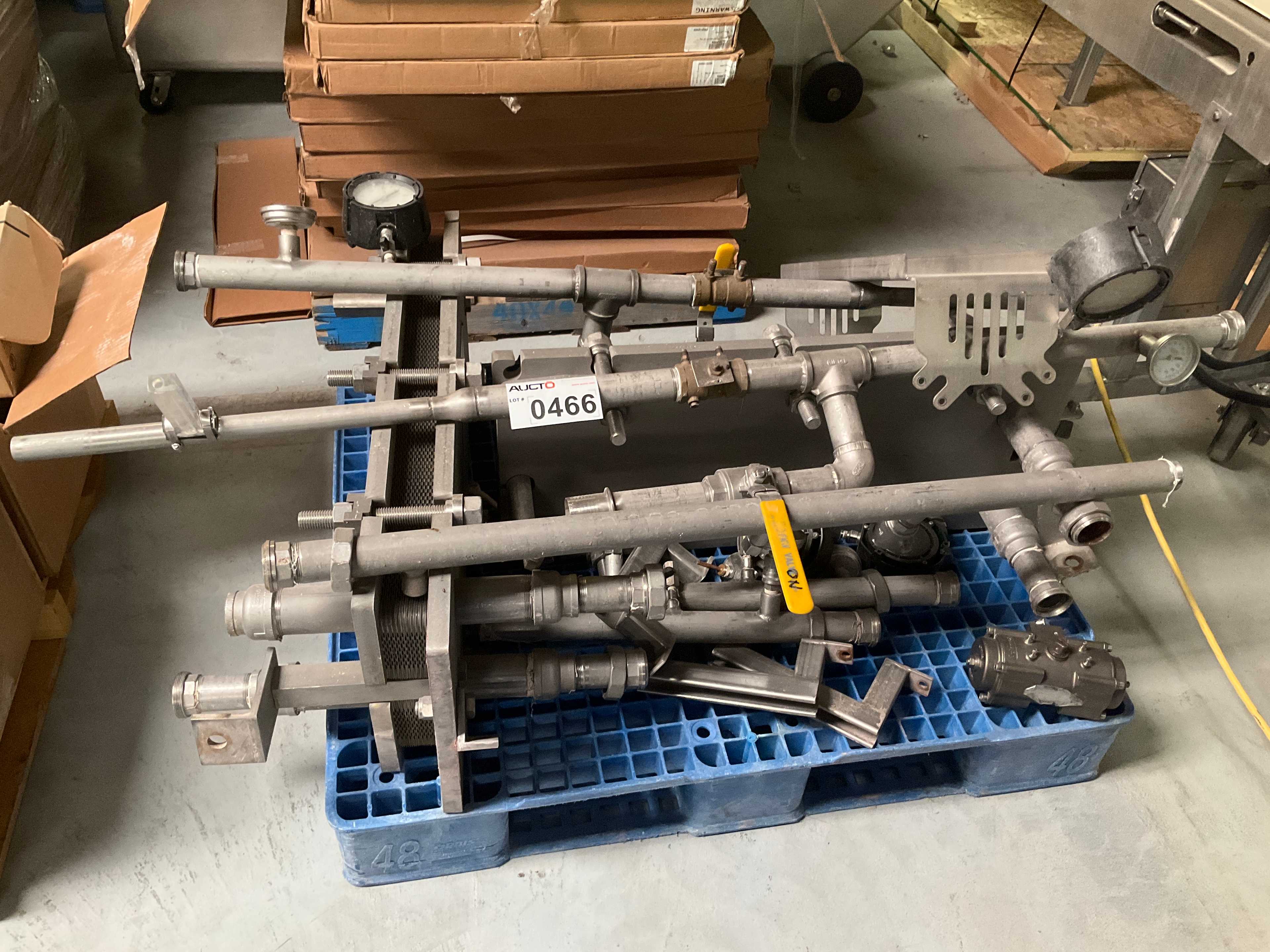 Pallet of 2 Heat Exchangers with Parts