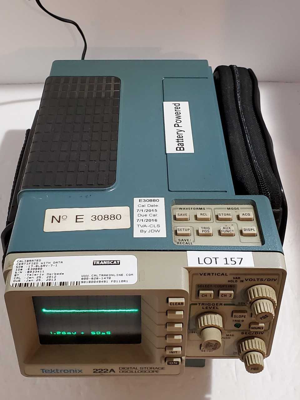 Tektronix 222 Digital Storage Oscilloscope - ANALYZER