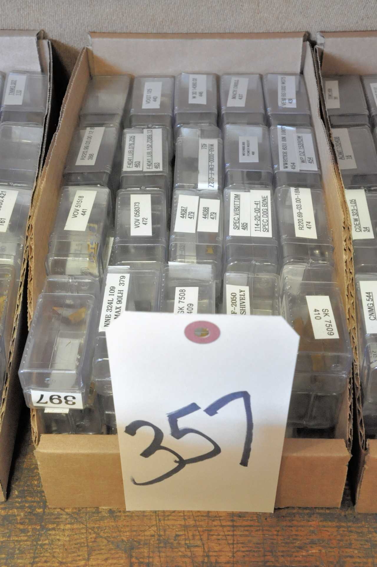 Lot-Packaged Carbide Inserts in (1) Box - ELECTRIC POWER TOOLS