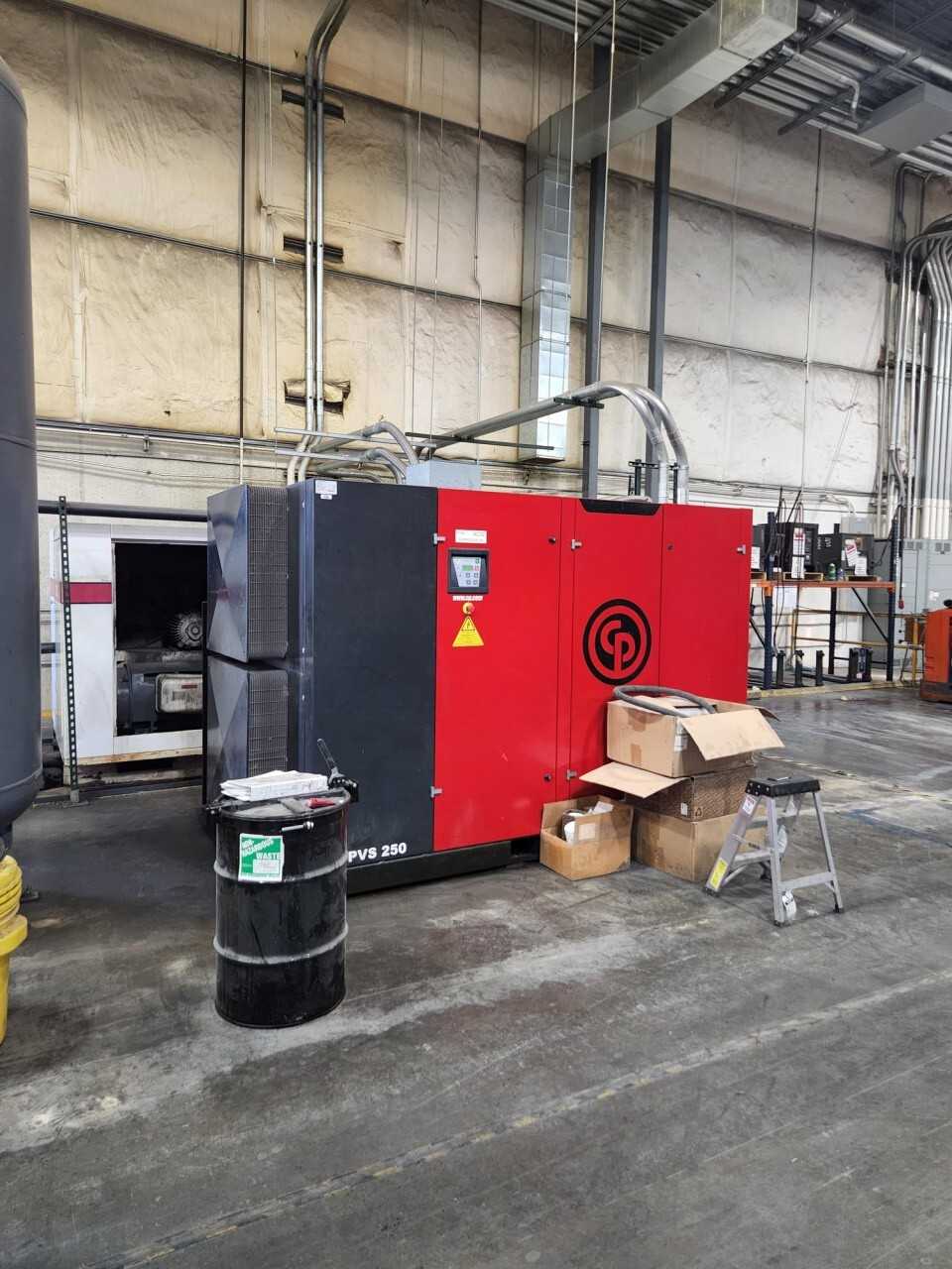 Chicago Pneumatic CPVS 250 Air Compressor - AIR COMPRESSORS