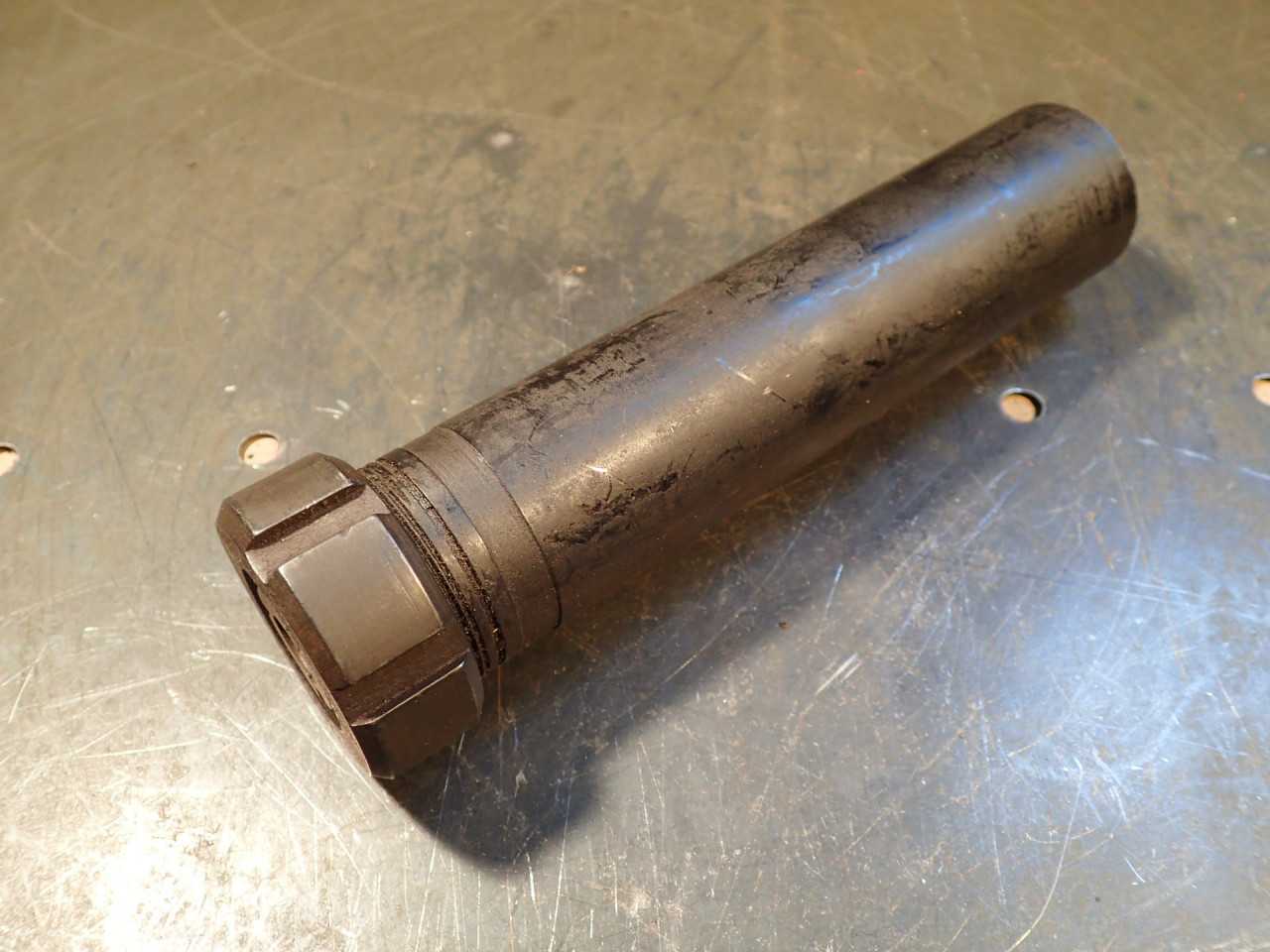 Balas S12-6"-C6-1 Flexi-Grip C6 Collet Chuck: 1-1/2" Straight Shank 7" Long - HOLEMAKING TOOLS