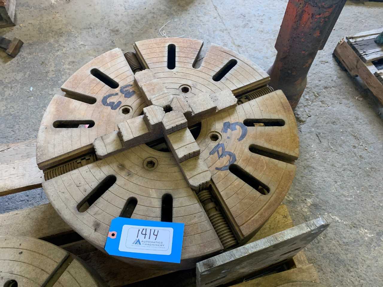 Large 4-Jaw Chuck - INDUSTRIAL PARTS