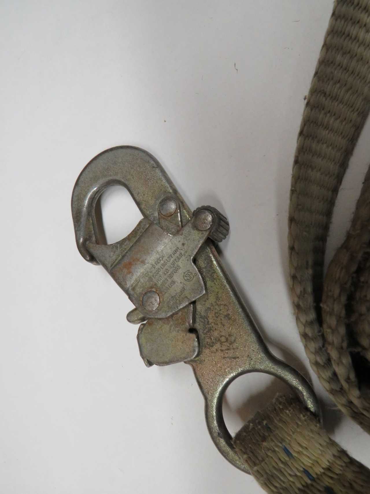 LOT OF 2 SALA 1201016C 6' X 1" WEB LANYARD - LIFTING EQUIPMENT