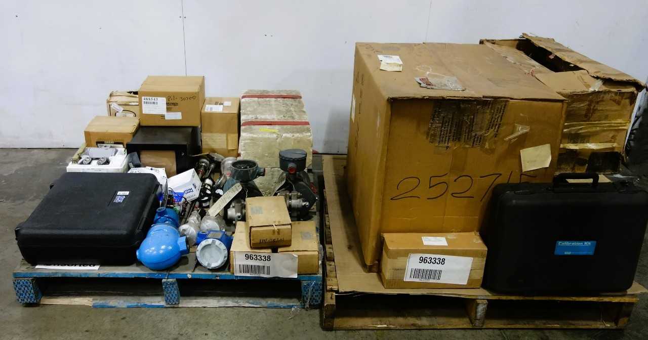 2 PALLETS OF ASSORTED INSTRUMENTATION - INSTRUMENTATION