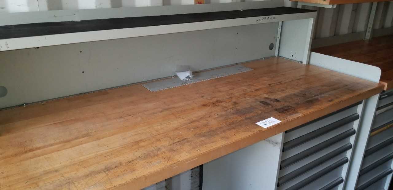Lista Complete Butcher Block Work Bench No Contents - PLANT & FACILITY Lista Complete Butcher Block Work Bench No Contents - PLANT & FACILITY