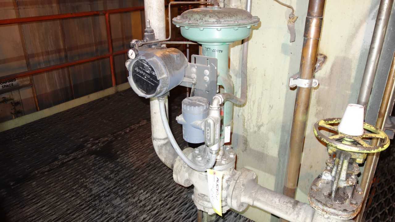 LOT OF 2 FISHER 657A 3IN CONTROL VALVE - CONTROL VALVE