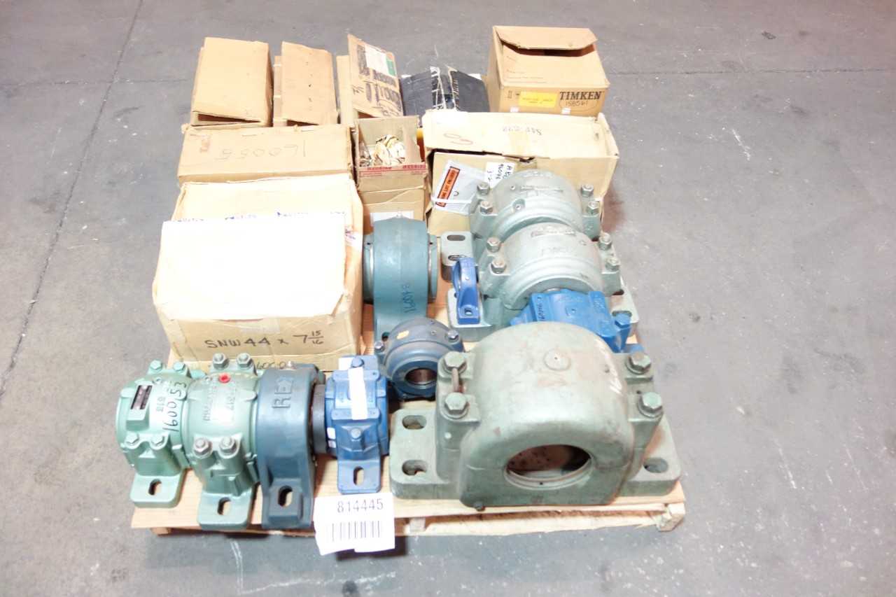 LOT OF ASSORTED BEARINGS AND ACCESSORIES - BEARINGS