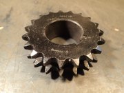 Browning D50P19 #50 2-Strand Chain Sprocket 19-Tooth P1 Bushing Bore: NOS Unused - ROLLER CHAIN