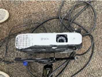 (1) Epson Projector  #H839A - MACHINING EQUIPMENT