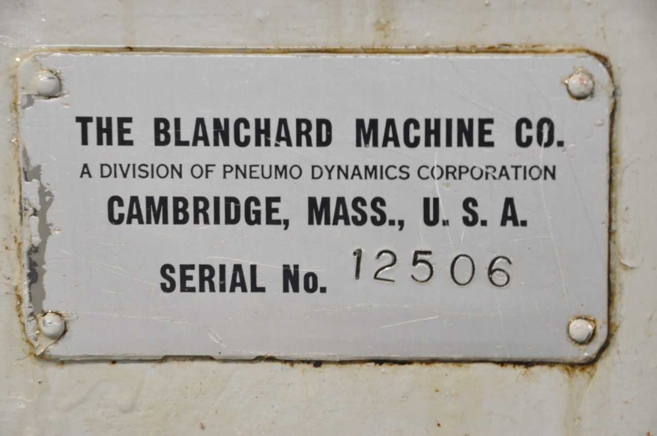 Blanchard Model 11-20 Rotary Grinder - GRINDING MACHINES