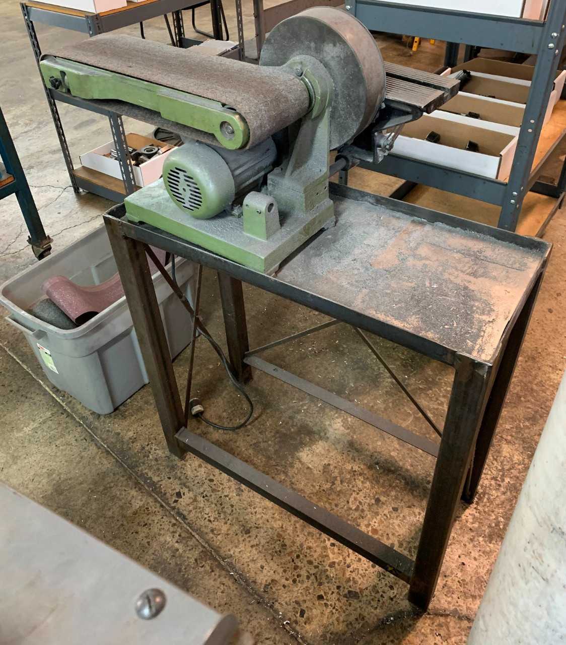 Belt and Disc Combo Sander with Stand - GRINDING MACHINES