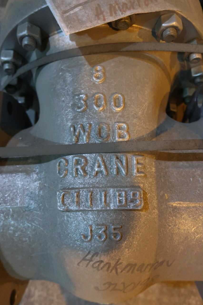 Lot Of 2 8In 300 Crane C33 Gate Valves - MISCELLANEOUS