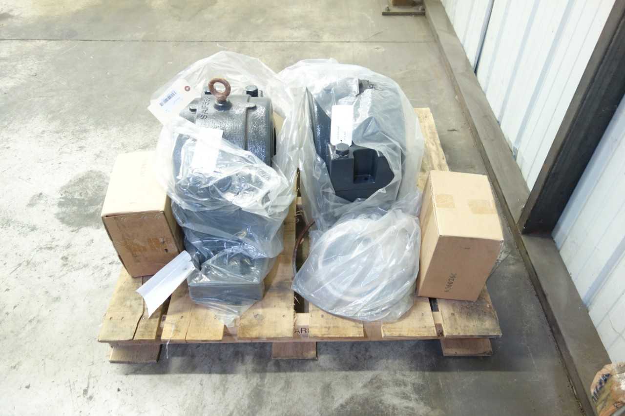 LOT OF 2 PPI SAF 538 SPLIT CASE PILLOW BLOCK BEARINGS AND HOUSINGS - BEARINGS