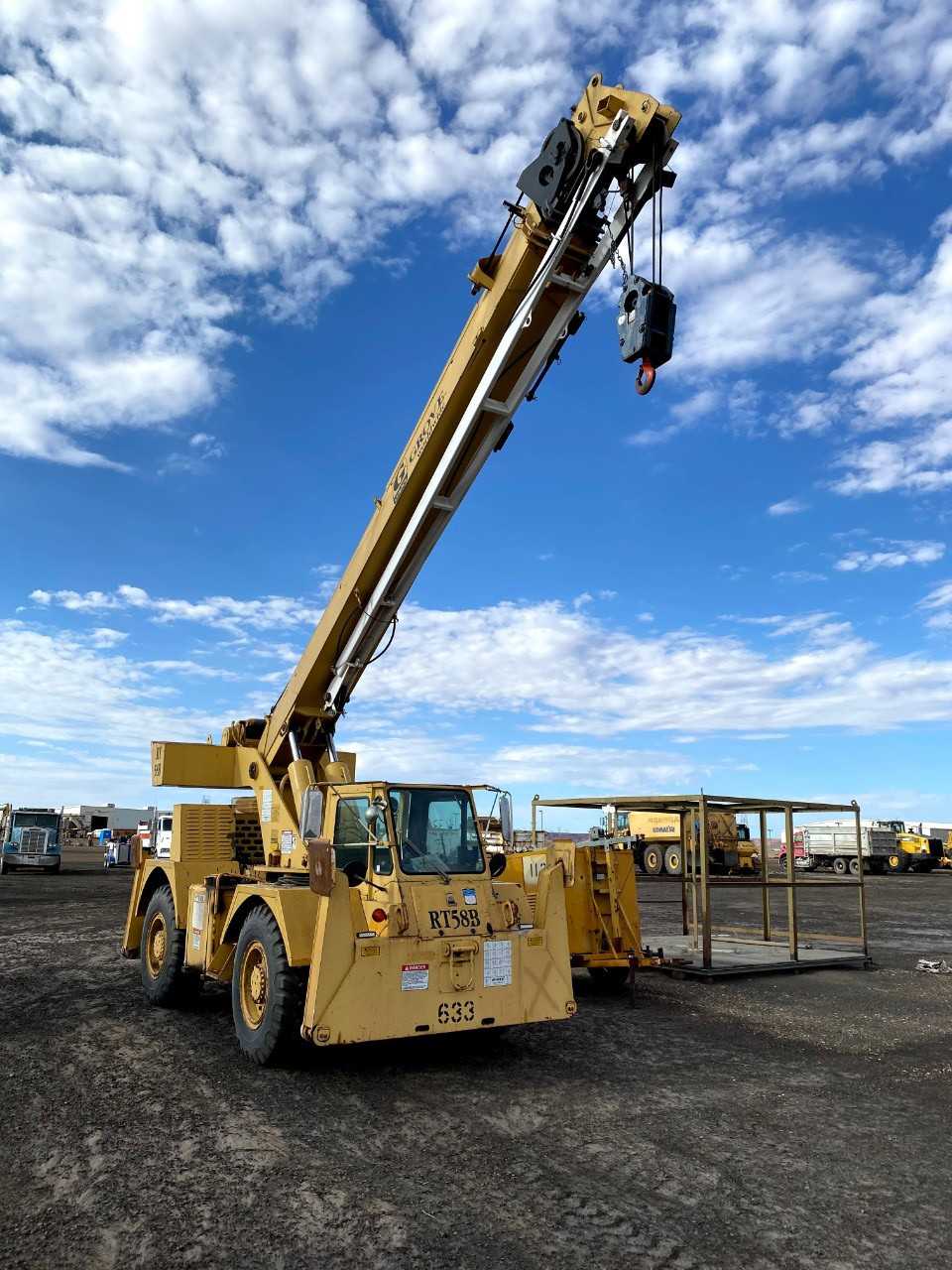 1993 Grove RT58B 15 Ton Rough Terrain Crane - CRANES