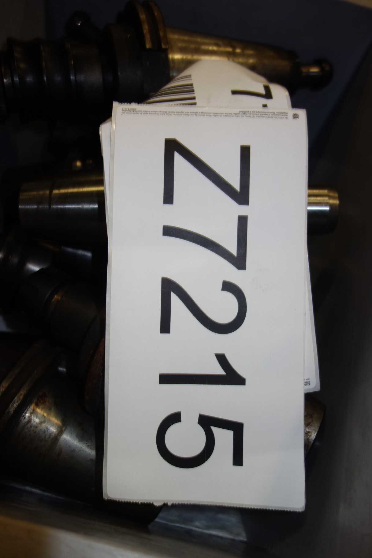 CAT 50 TOOL HOLDERS WITH ATTACHMENTS - MACHINING ACCESSORIES & TOOLING