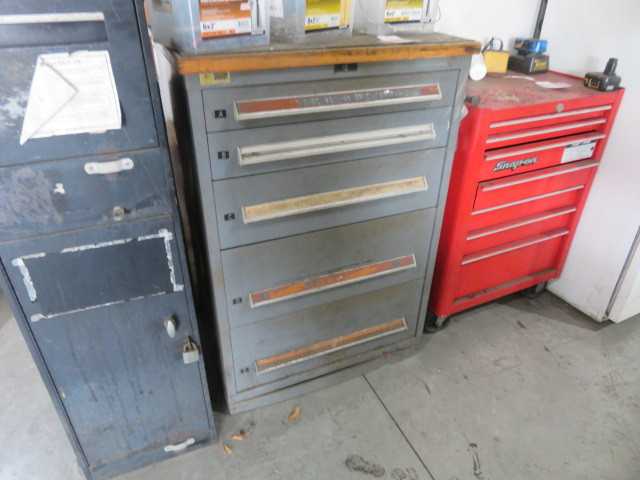 5 Drawer Cabinet with Contents - MISCELLANEOUS