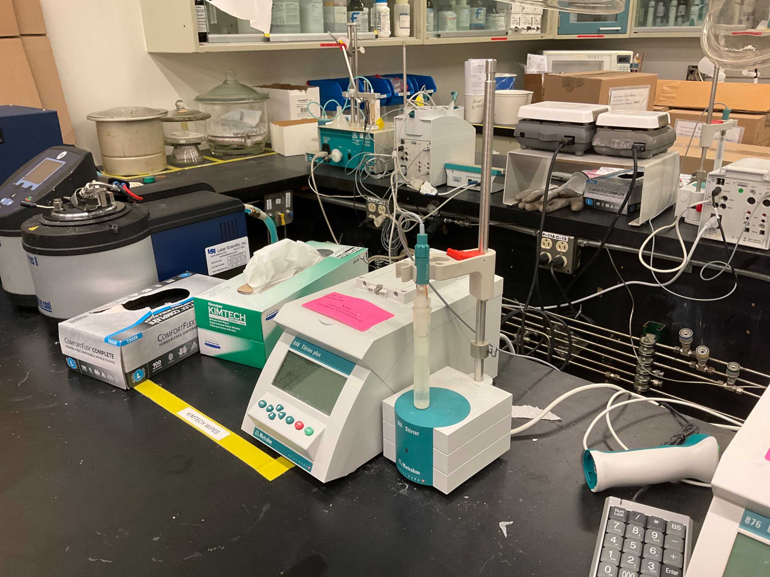 METROHM 848 TITRINO PLUS MANUAL TITRATION SYSTEM