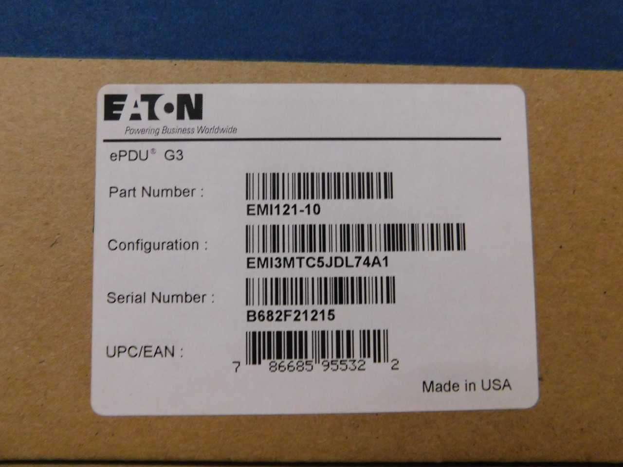 Lot of 2 ePDU's - AUTOMATION & CONTROLS