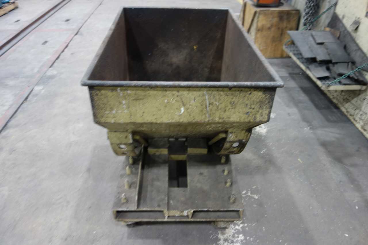 Steel Self-Dumping Industrial Hopper - WASTE BINS