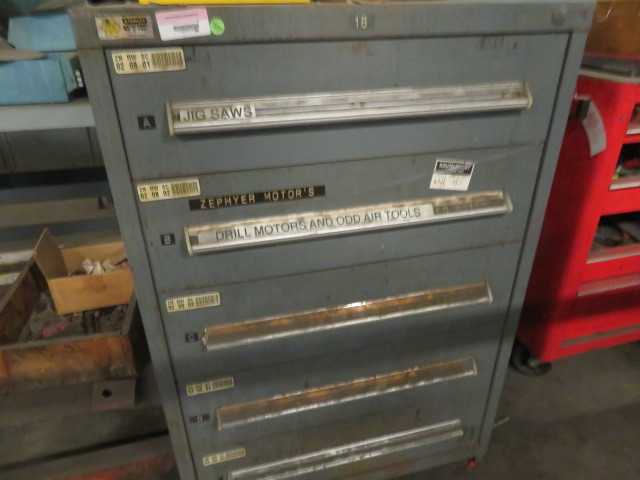 5 Drawer Vidmar Cabinet with Contents - MISCELLANEOUS
