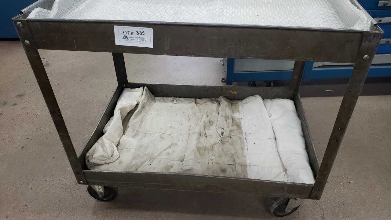 Mobile Metal Shop Cart - ROLLING CARTS