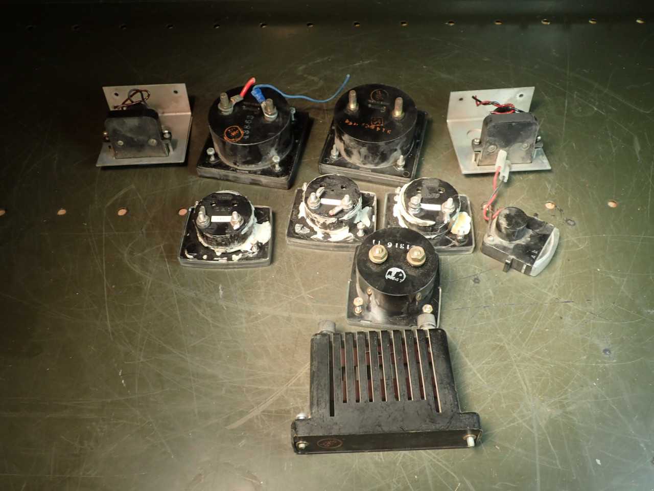 10 Pcs Simpson Triplet Electr-O-Volt Panel Meters AC DC Volts Amperes Multiplier - ELECTRICAL COMPONENTS