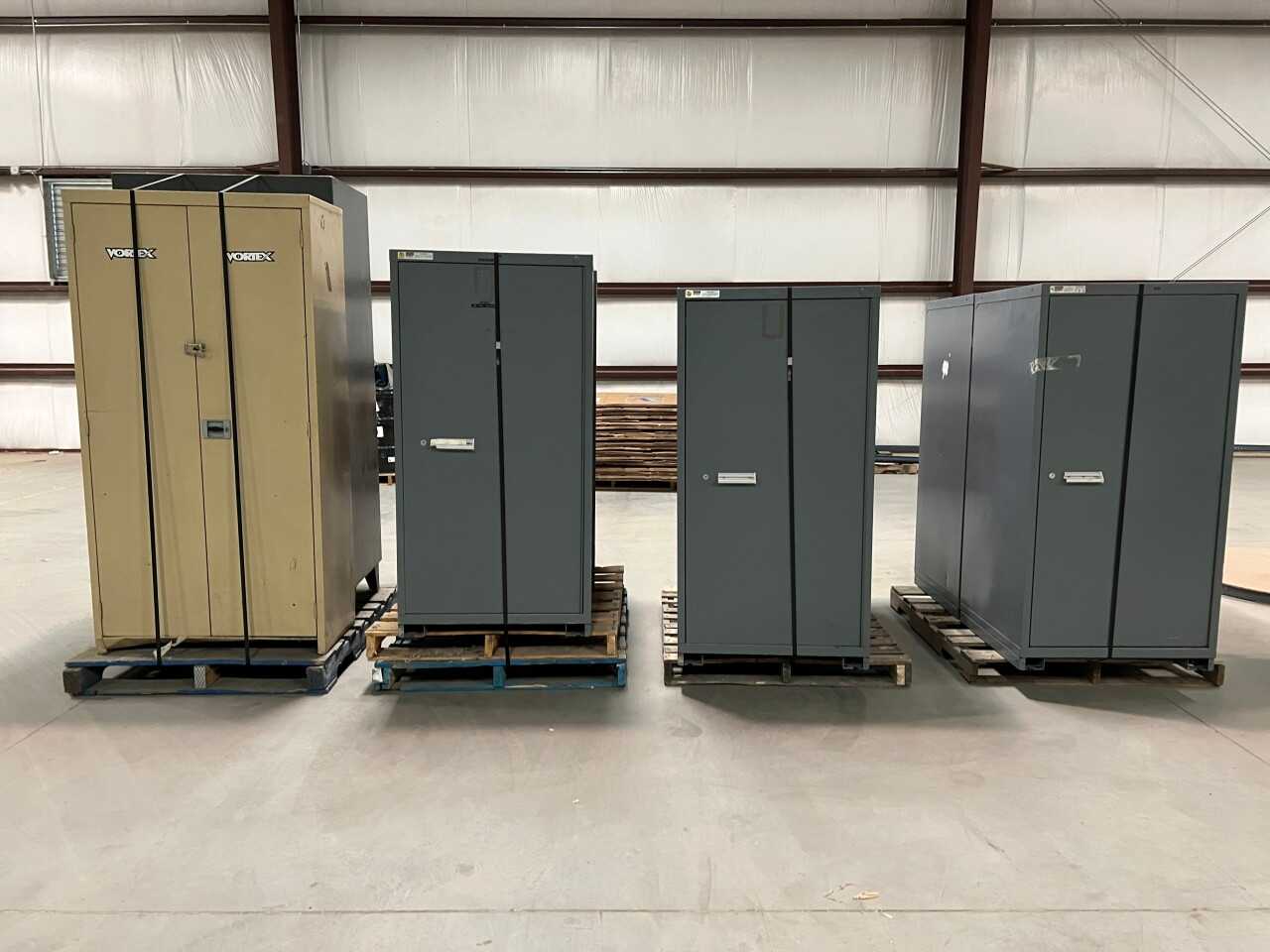 8X STANLEY VIDMAR AND STRONHOLD CABINETS (NEW MEXICO) - TOOL STORAGE
