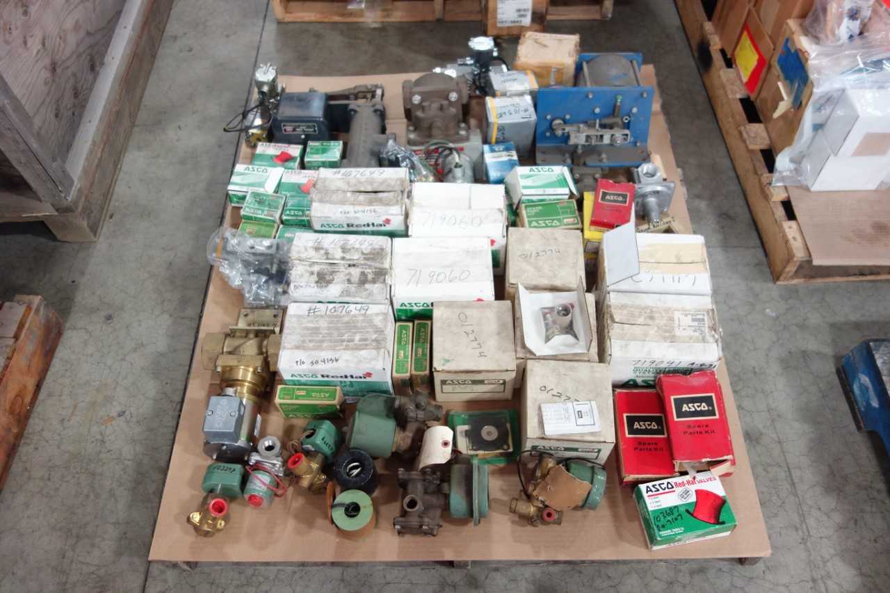 1 PALLET OF SOLENOID VALVES AND PARTS - SOLENOID VALVE