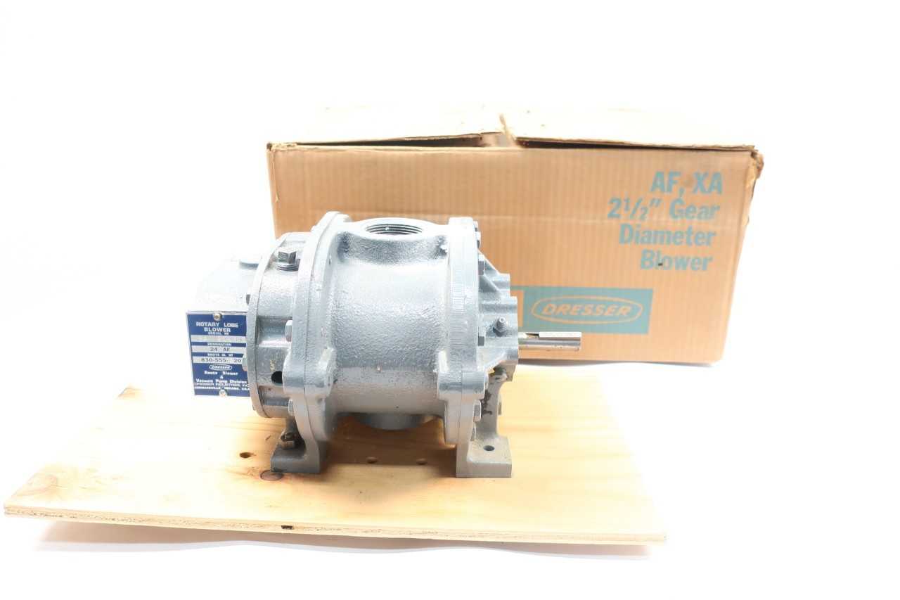 DRESSER 24AF ROOTS ROTARY LOBE BLOWER 1-1/2IN - ROTARY LOBE BLOWER