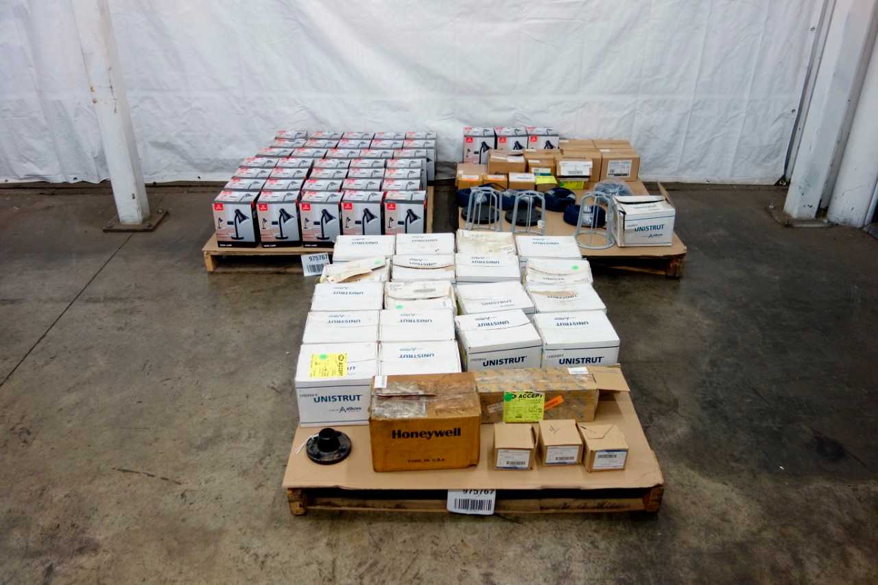3 PALLETS OF ASSORTED MRO - INDUSTRIAL PARTS