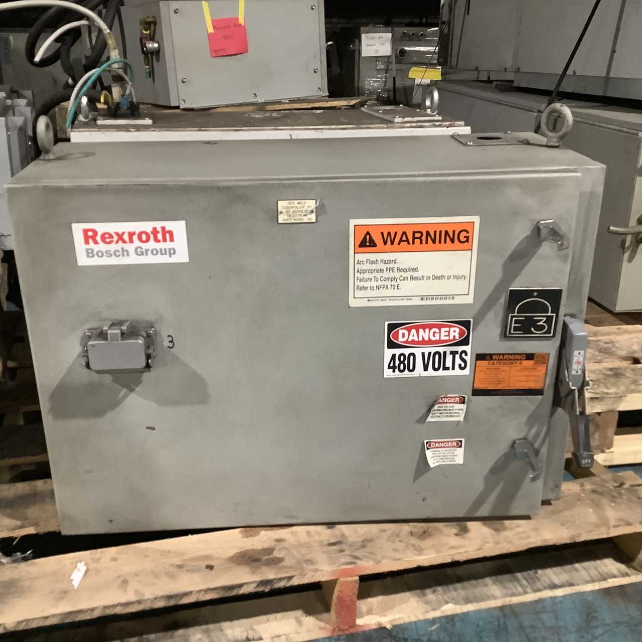 Lot of 2 Rexroth 480 V/100A weld Controllers - WELDING EQUIPMENT