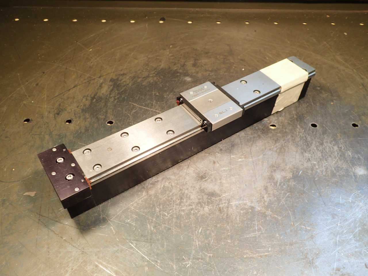 THK RSR 15 MW 6LI 12" 300mm Bearing Linear Guide Rail with Auminum Mount Block - BEARINGS