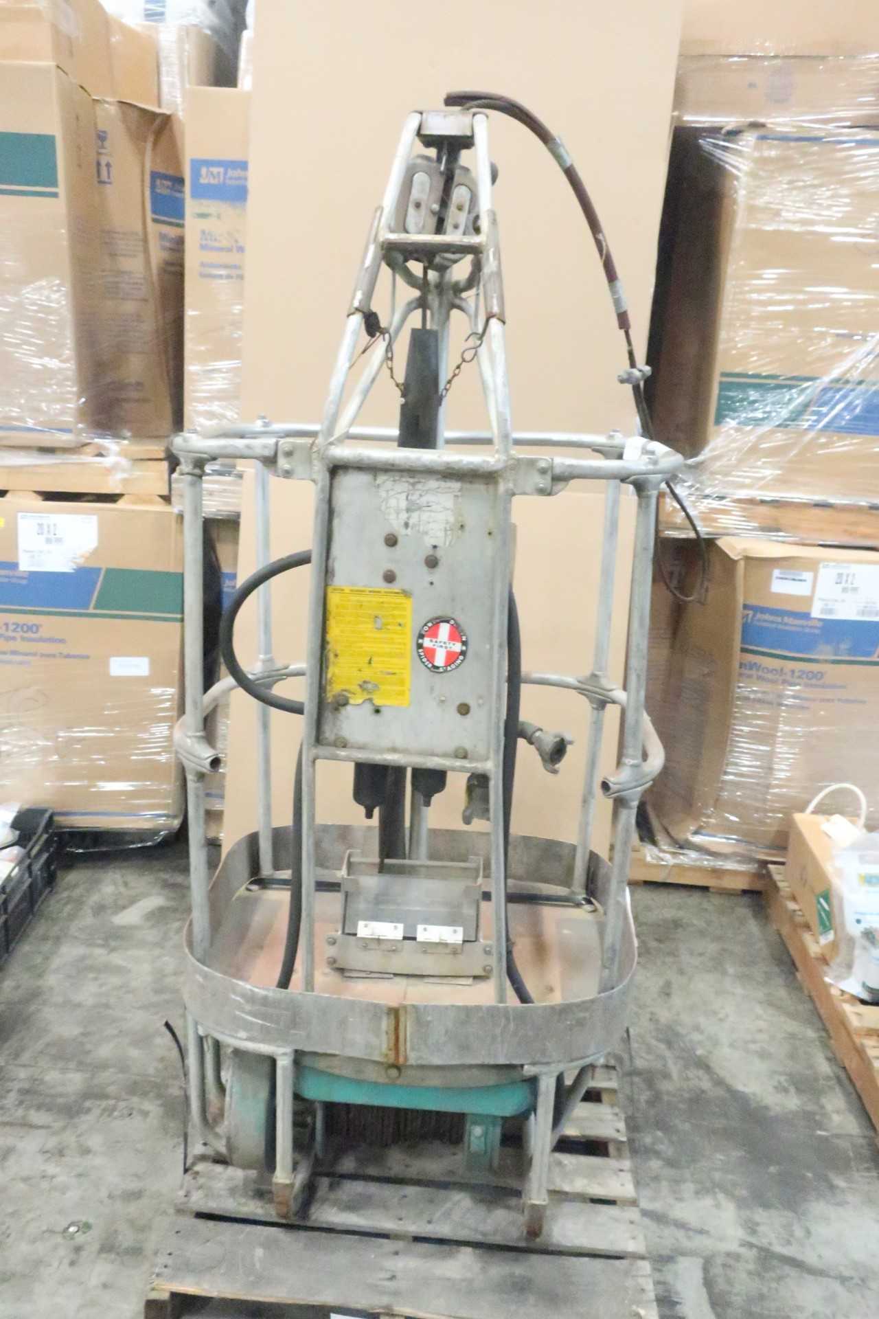 SPIDER STAGING ST-19 DEMOUNTABLE DRUM HOIST/CAGE - LIFTING EQUIPMENT