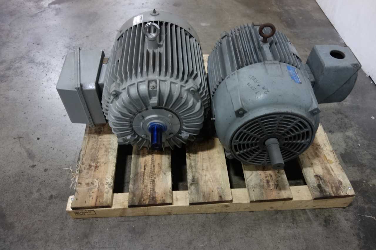 LOT OF 2 ELECTRIC MOTORS - ELECTRIC MOTORS