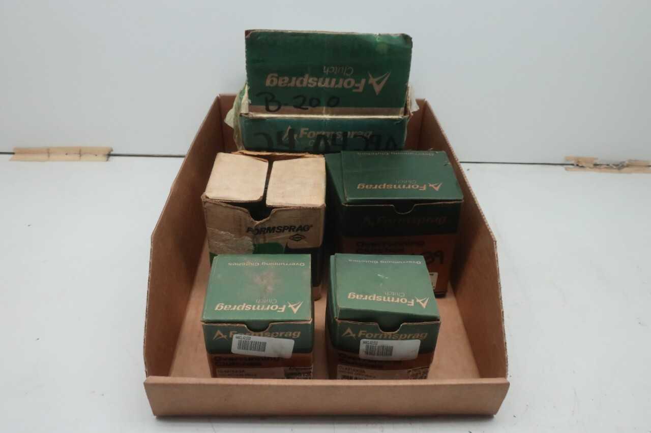 LOT OF FORMSPRAG OVERLOAD AND MECHANICAL CLUTCHES - BRAKES & CLUTCHES