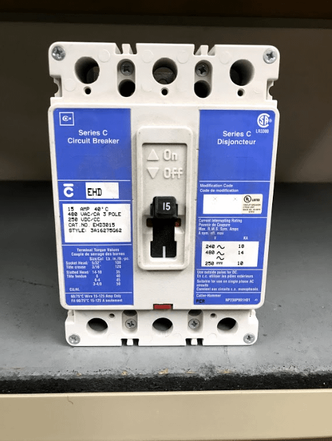 Cutler Hammer Breaker - CIRCUIT BREAKERS