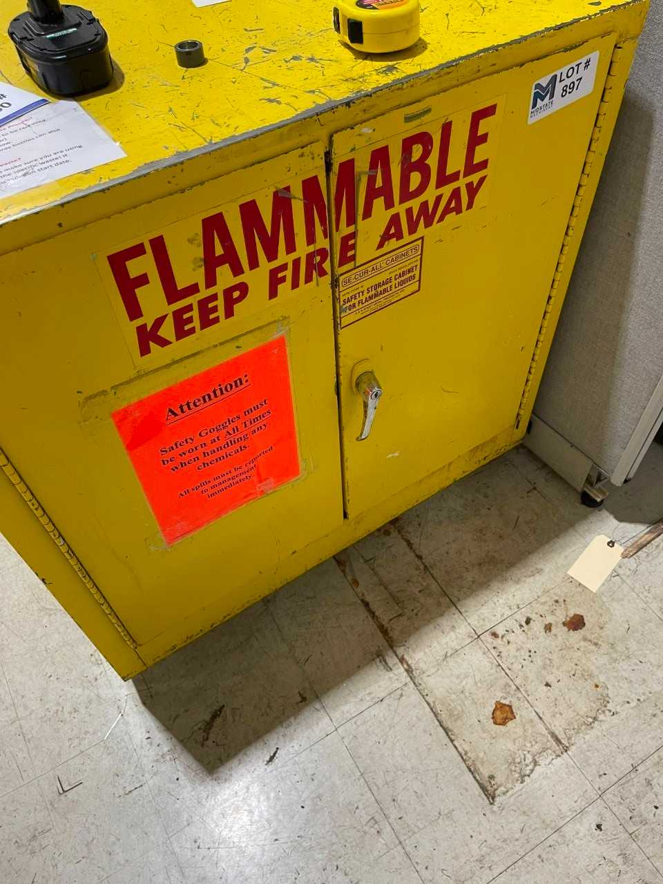 Fire cabinet  No Contents - TOOL STORAGE