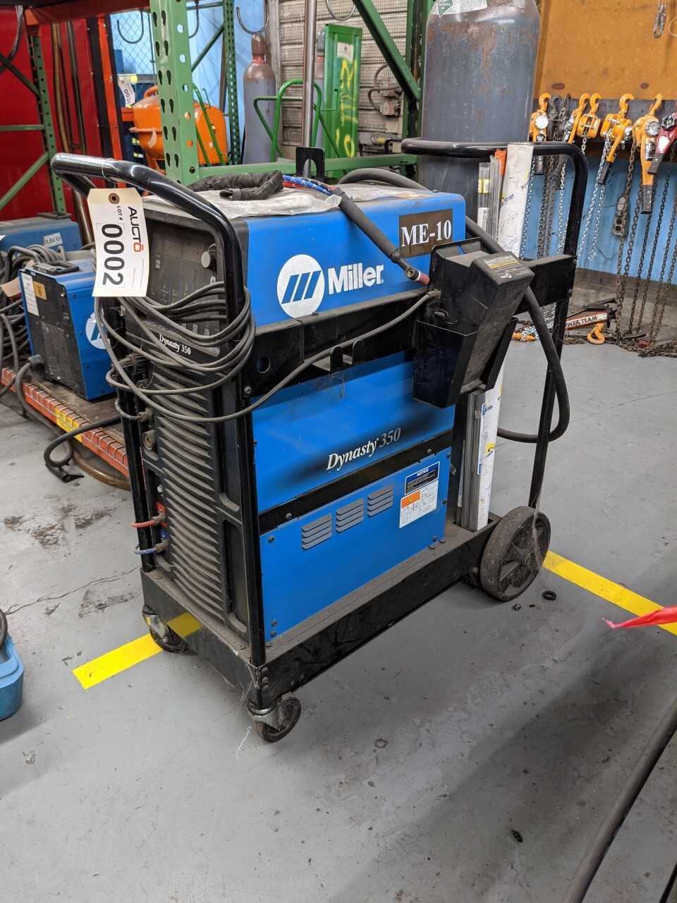 Miller Dynasty 350 Tig Welder - WELDING EQUIPMENT