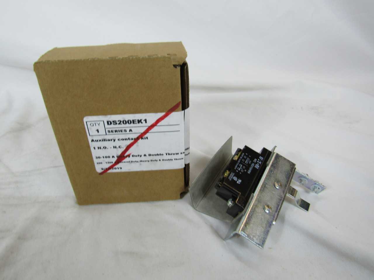 Quantity of 10x Assorted Contactors & Contacts - CONTACTORS
