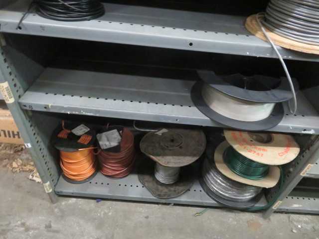New Wire and other contents of the shelves, (lot) - MISCELLANEOUS