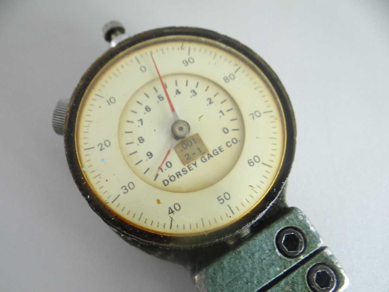 DORSEY DIAL CHAMGER GAGE 1" X 90° - PROCESS EQUIPMENT