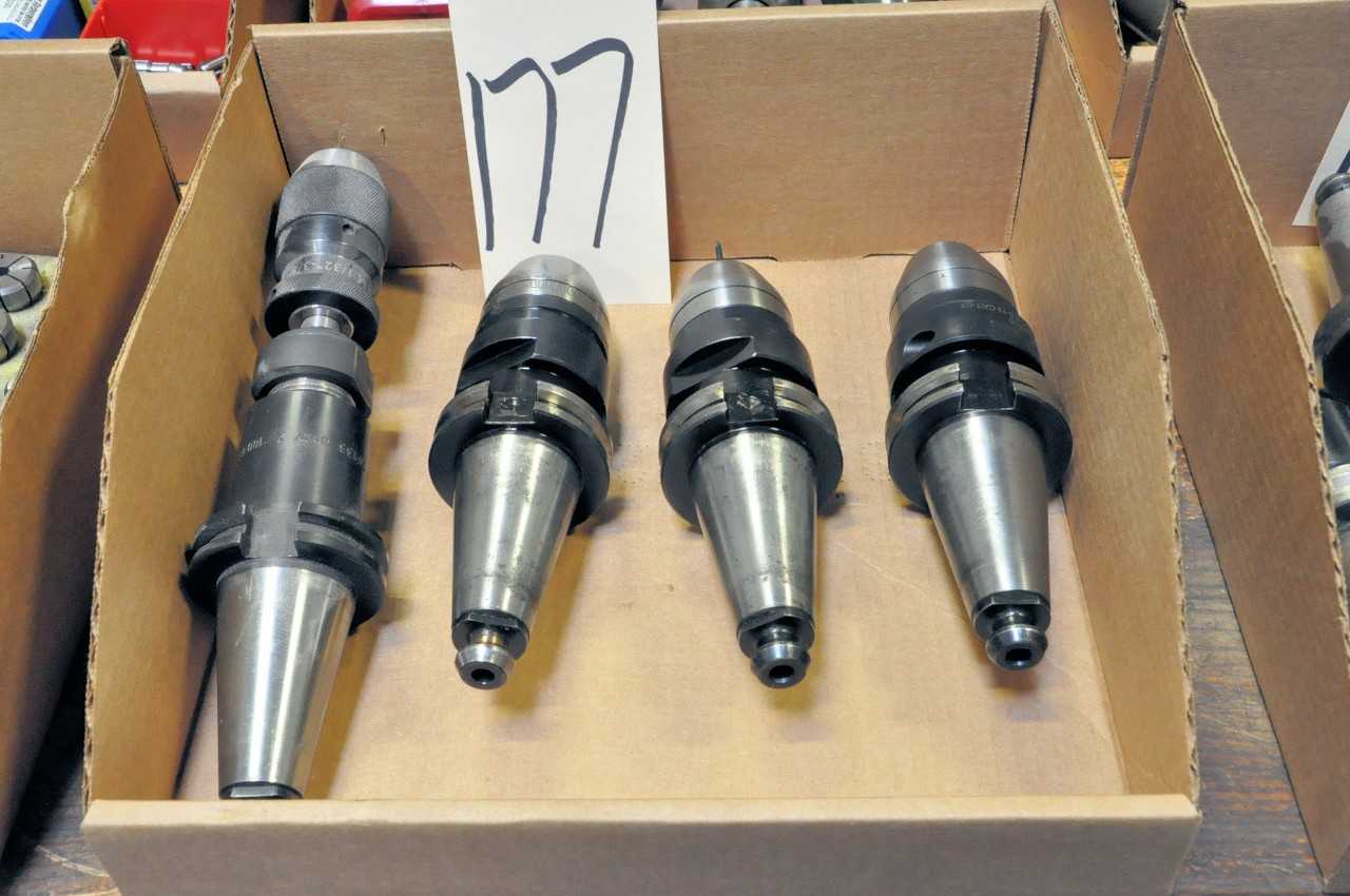 Lot-(4) CAT 40-Taper Tool Holders in (1) Box - ELECTRIC POWER TOOLS
