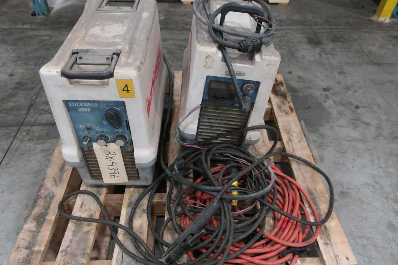 LOT OF 2 WORKHORSE 300S ARCON WELDING STICK WELDERS - WELDING EQUIPMENT